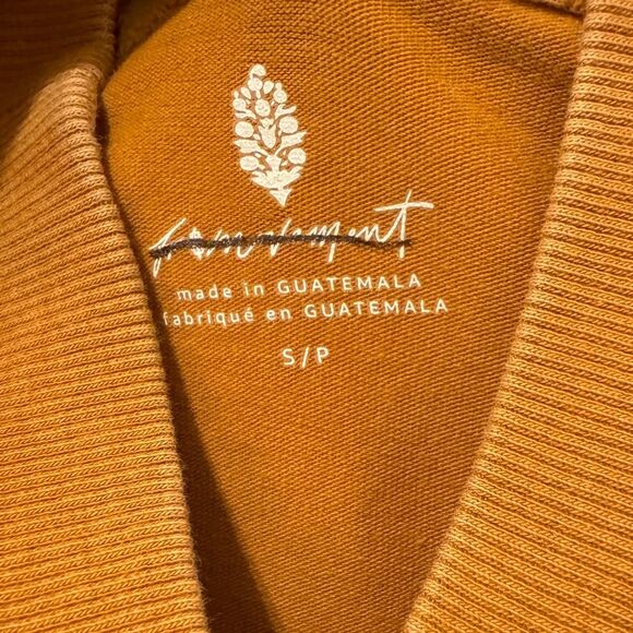 NWOT Free People Movement Hot Shot Baby Tee | Small | Camel - Picture 4 of 11